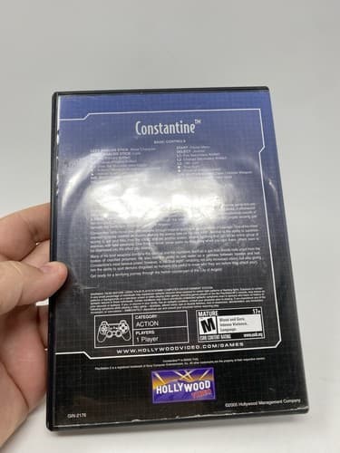 Constantine (Sony PlayStation 2) PS2 CIB Complete Hollywood Video Cover Art — photo 8