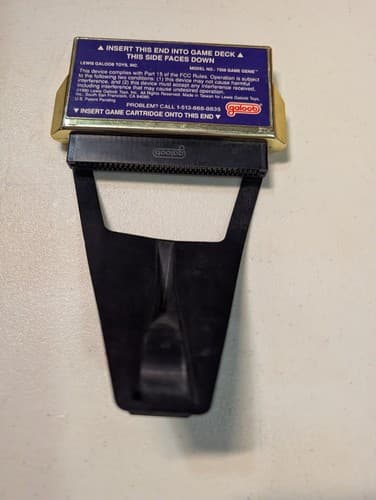 Galoob Gold Game Genie Nintendo NES Game Cartridge Adapter Enhancer Tested/Works — photo 4