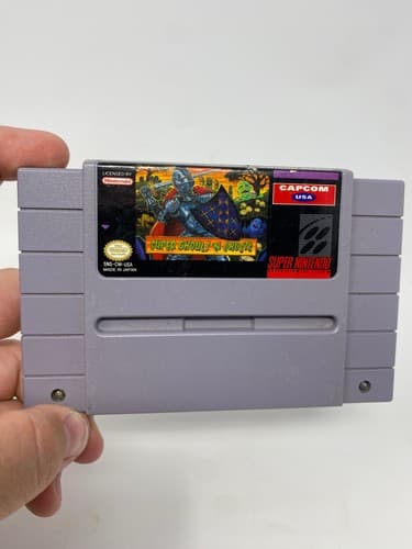 Super Ghouls 'N Ghosts (Super Nintendo - SNES) - Cart Only, Tested & Authentic
