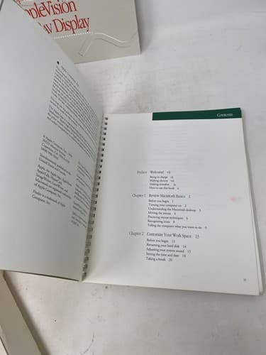 Vintage Macintosh "Getting Started" Manual Ships Fast and Circa 1990s — photo 7