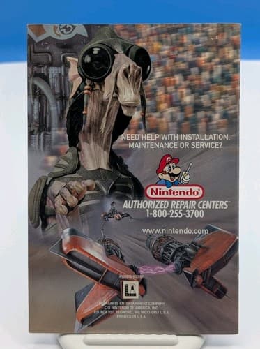 Vintage Star Wars Episode I Racer N64 Game Complete In Box CIB Authentic Tested — photo 5