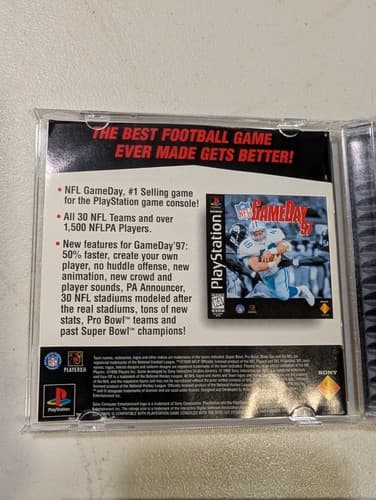 Lot of 3 PS1 PlayStation Hockey Games - NHL Faceoff, 97, NHL 98 CIB Tested — photo 4