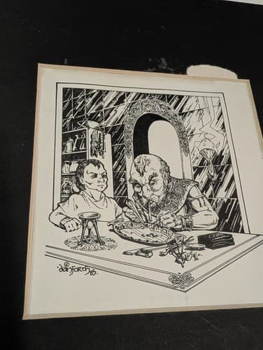 Liz Danforth Artwork 1985 RPG Illustration Original — photo 2