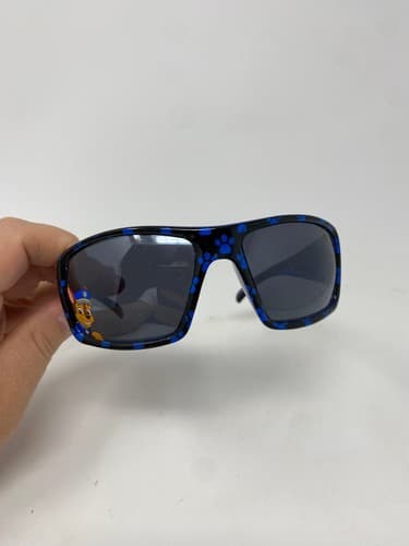 PAW Patrol Kids Sunglasses Chase Blue Black Paw Print Frames Character Graphics