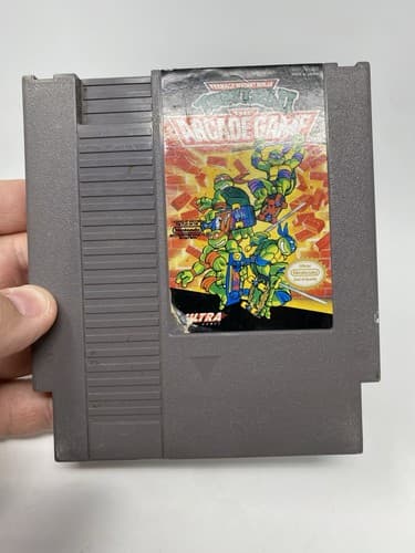 Teenage Mutant Ninja Turtles II: The Arcade Game (Nintendo NES, 1990) Game Only — photo 3