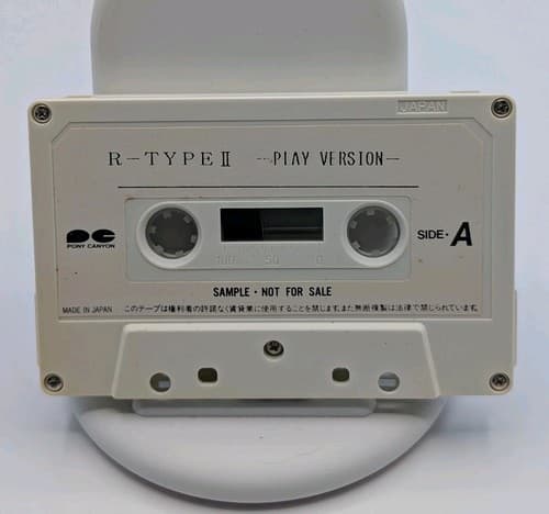 R-Type II Play Version Cassette Japanese Sample Irem Pony Canyon — photo 4