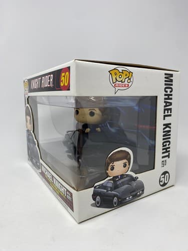 New-Funko-Pop Rides Michael Knight With Kitt ,Knight Rider 50 -Vinyl Figure. — photo 2