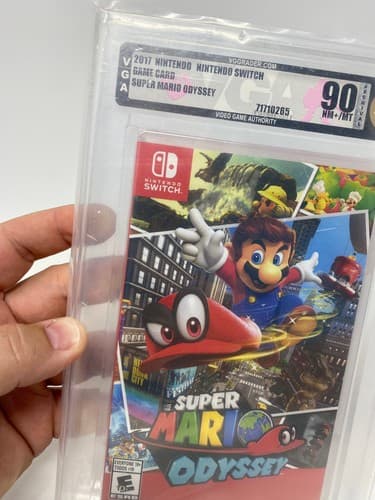 Super Mario Odyssey VGA 90 NM+/MT Nintendo Switch Sealed Brand New NSW — photo 4