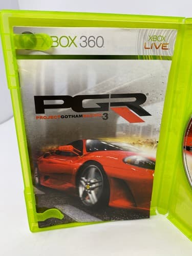Project Gotham Racing 3 (Microsoft Xbox 360, 2005) Complete CIB — photo 8