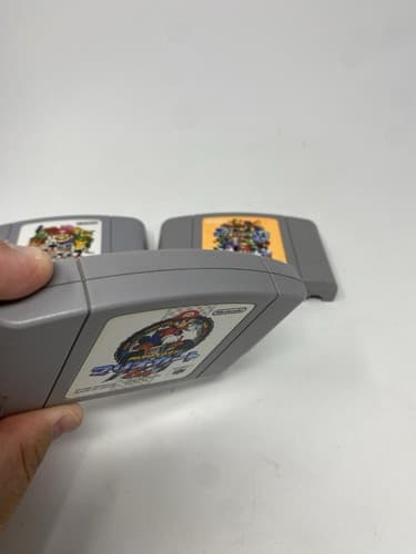 Lot of 3 Super Smash Bros Mario Party 3 Mario Kart Nintendo 64 N64 Japan Import — photo 4