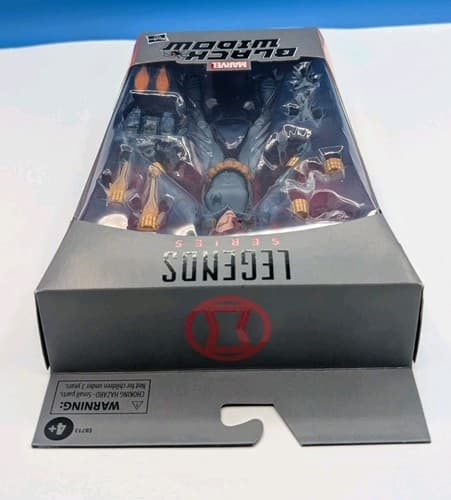 Marvel Legends Black Widow 6” Grey Suit Walmart Exclusive SEALED Box — photo 5