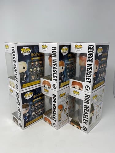 Funko Pop! Harry Potter Vinyl Figures Lot of 6 - Harry Potter Ron Weasley — photo 4