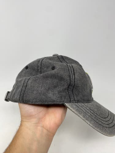 2017 Pokemon Baseball Cap Hat Pikachu Embroidered Black Stone Wash Denim — photo 5