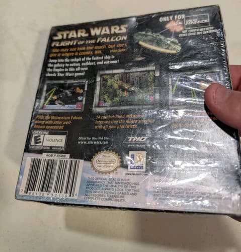Star Wars-Flight of the Falcon - Nintendo Game Boy Advance Sealed New, Damaged — photo 7