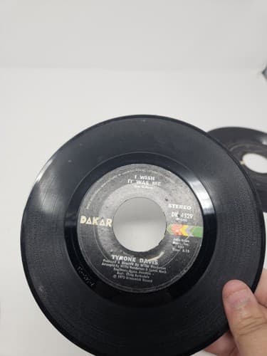 Lot Of 5 Tyrone Davis 45 Records Vinyl - All You Got, This I Swear Etc — photo 8