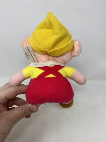 Vtg Pinocchio Walt Disney's Productions Classic Plush Stuffed Doll Toy 8" NOS — photo 4
