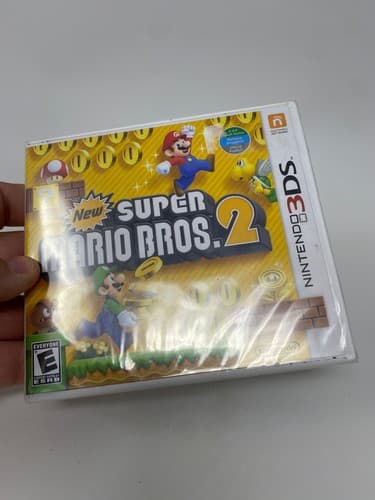 New Super Mario Bros 2 Nintendo 3DS 2DS Factory Sealed Brand New — photo 3