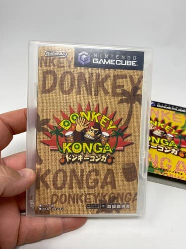 Donkey Konga Gamecube - NTSC-J Japan Import US Seller - CIB Complete — photo 7