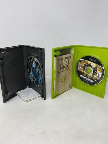 Lot of 4 Microsoft Xbox Games Call Of Duty Brothers In Arms Pariah Mercenaries — photo 6