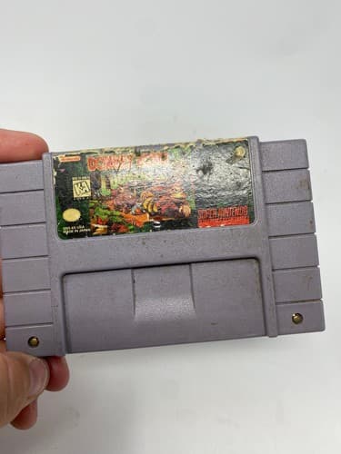Donkey Kong Country (Super Nintendo SNES) Cart Only - Tested - Fast Shipping — photo 3
