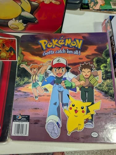 Lot of 3 Pokemon Original 1998 Nintendo Cars Binders — photo 3
