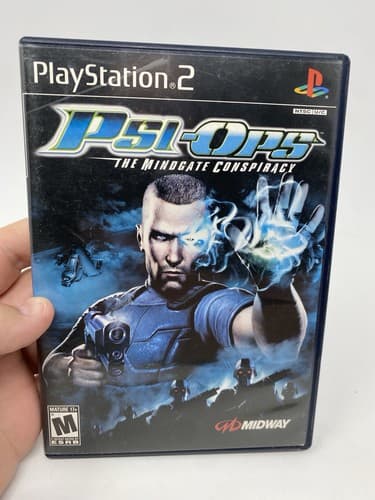 Psi-Ops: The Mindgate Conspiracy (Sony PlayStation 2, 2004) PS2 CIB Black Label