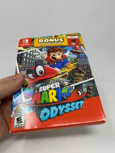 Super Mario Odyssey Nintendo Switch Starter Pack Traveler’s Guide New / Sealed — photo 3