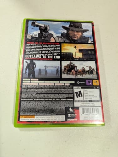 Red Dead Redemption (Microsoft Xbox 360, 2010) CIB With Map And Manual Tested — photo 2