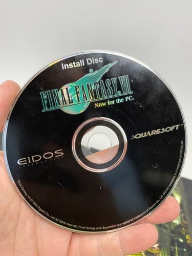 Final Fantasy VII 7 PC CD-ROM Game Squaresoft Eidos Interactive Complete CIB — photo 9