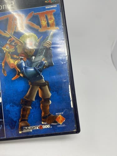 Sony Jak II (PS2, 2003) Naughty Dog, Jak and Daxter Case & Disc Only! — photo 3
