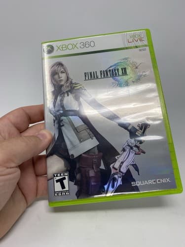 Final Fantasy XIII Xbox 360 Microsoft JRPG Fantasy RPG Video Game & Case — photo 2