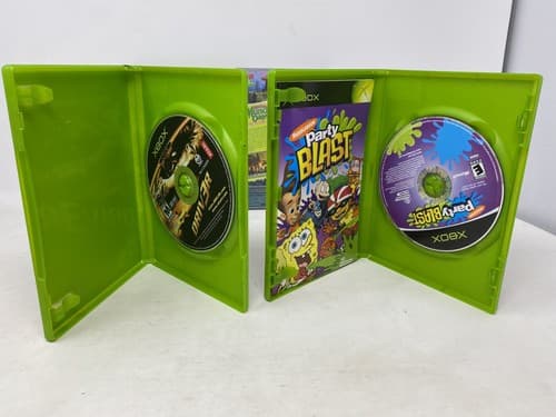 Lot Of 4 Xbox Games Oddworld: Munch's Oddysee Driv3r Call Of Duty Party Blast — photo 3