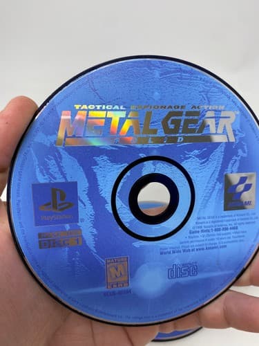 Metal Gear Solid Sony PlayStation 1999 Disc Only Tested and Working PS1 — photo 2