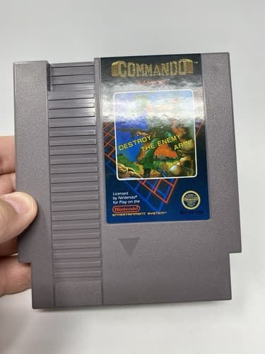 Commando Nintendo entertainment System NES Authentic Cartridge Only — photo 3