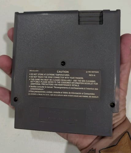 The Addams Family Pugsley's Scavenger Hunt Nintendo NES Video Game Pak Cartridge — photo 4