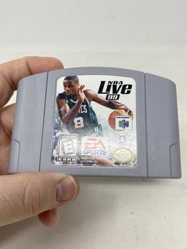NBA LIVE 99 NINTENDO 64 N64 Game Tested + Working & Authentic! — photo 4