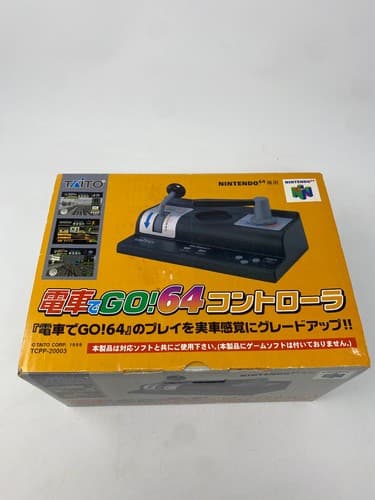 Taito Densha de Go 64 Train Controller TCPP-20003 Boxed Game Nintendo N64 Japan — photo 5