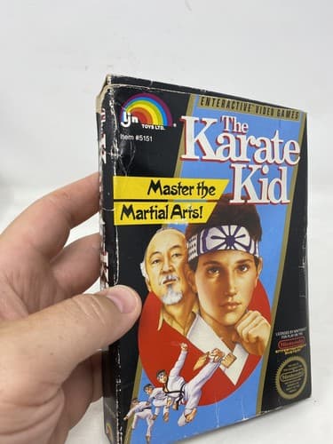 The Karate Kid (NES) Nintendo - Authentic CIB Complete Ships Fast RARE — photo 2