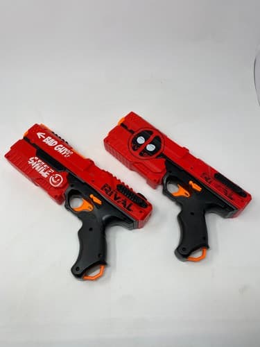 NERF Rival Marvel Deadpool Kronos XVIII-500 Dual Pack Pistols 2017 Working — photo 2