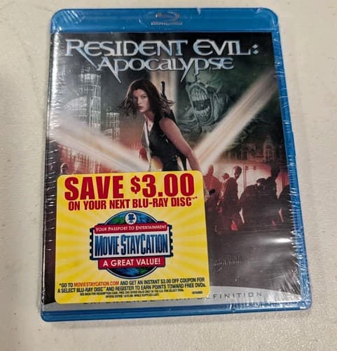 Lot Of 3 Resident Evil Blu Ray Movies, 2 New - Extinction, Apocalypse — photo 9