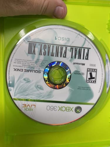 Final Fantasy XIII Xbox 360 Microsoft JRPG Fantasy RPG Video Game & Case — photo 9