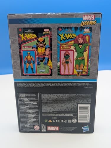 Marvel Legends - Retro Kenner 3.75 Wolverine & Phoenix - 2 Pack - Unopened — photo 2