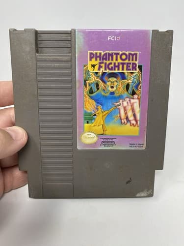 Phantom Fighter (Nintendo Entertainment System, 1990) NES Tested & Working