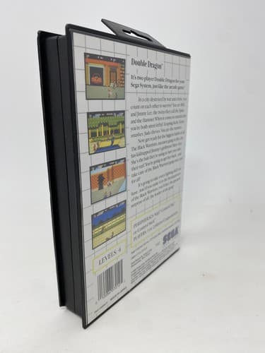 Double Dragon Sega Master System CIB Complete w/ Manual & Insert Very Nice — photo 3