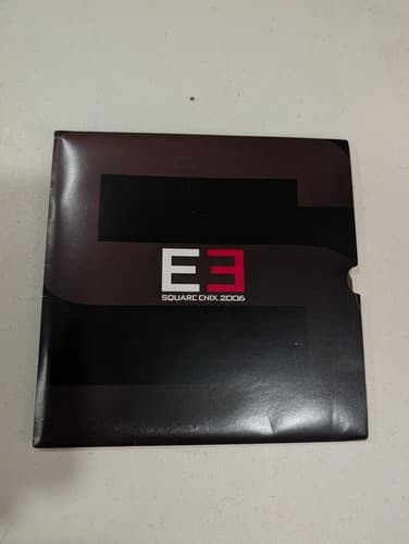 Square Enix 2006 E3 Catalog PlayStation Games Promo Final Fantasy VII Rare Book
