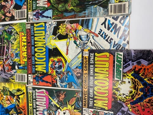 The Micronauts Bronze Age Marvel Comics Comic Book Set 1-8 10,11 — photo 7