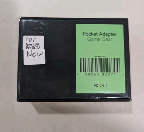 Analogue Pocket (SEGA Game Gear) Cartridge Adapter Accessory Factory Sealed — photo 3