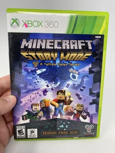 Minecraft: Story Mode - Season Pass Disc (Xbox 360, 2015)