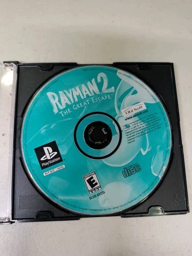 Rayman 2 The Great Escape (PS1, 2000) Disc Only Tested & Working PlayStation 1