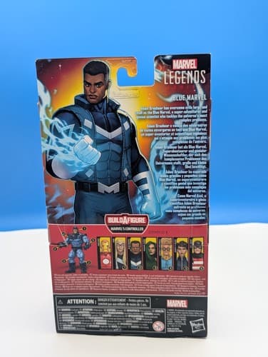 Marvel Legends Blue Marvel Figure | BAF Controller | Hasbro Sealed — photo 2